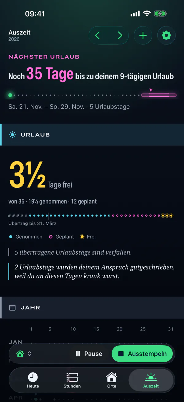 Auszeit